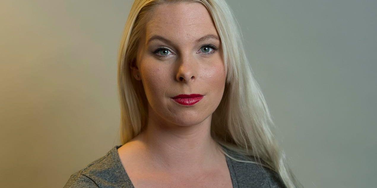 Hanna Wigh, riksdagsledamot för Sverigedemokraterna, lämnar partiet i protest mot hur visselblåsare behandlas. Arkivbild.