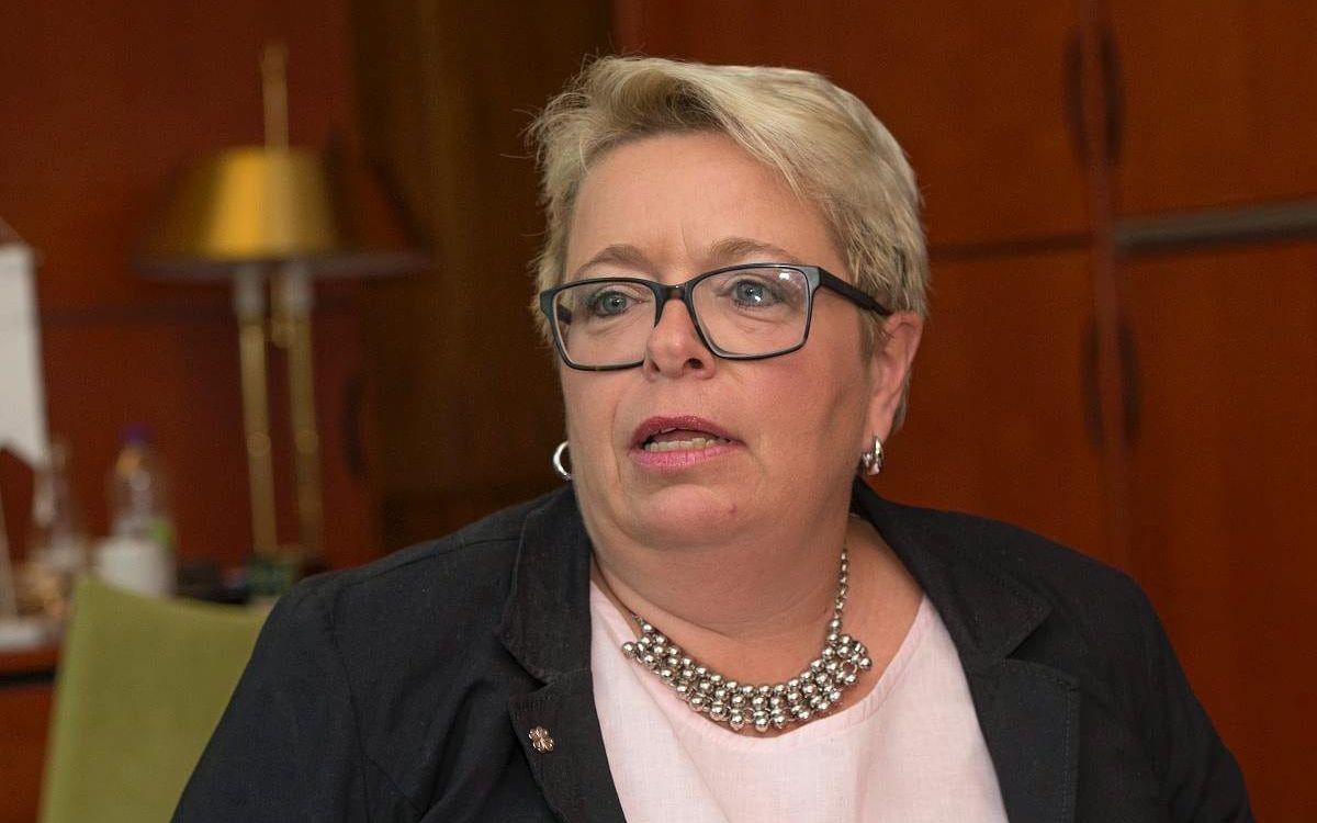 Kommunstyrelsens ordförande Mari-Louise Wernersson vill skapa stabilitet efter Jörgen Frostlund-affären. Bild: Ola Folkesson