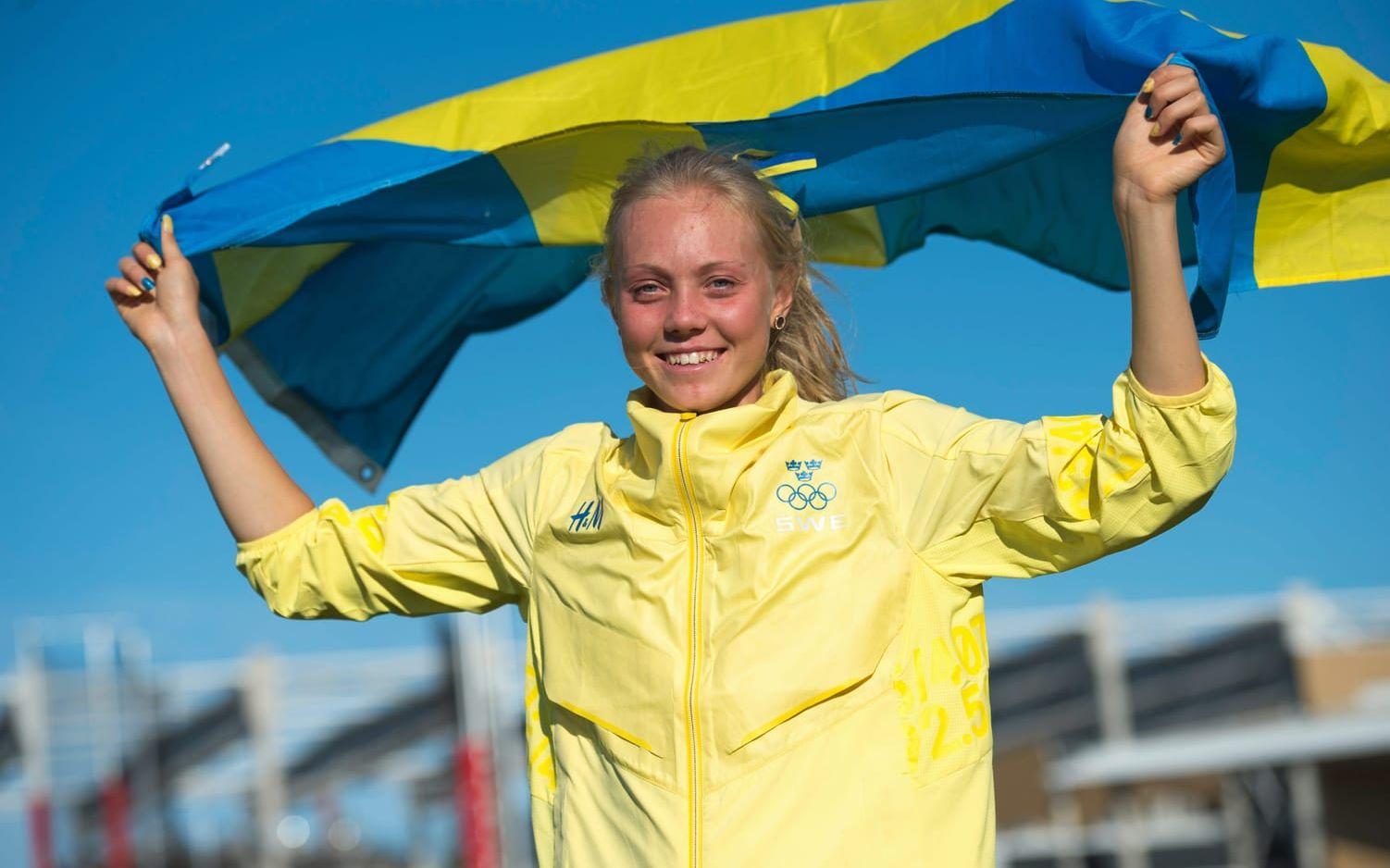 Ungdoms-OS. Tilde Johansson representerar Sverige i Ungdoms-OS som pågår just nu i Györ, Ungern. Bild: Hasse Sjögren/DECA Text&Bild