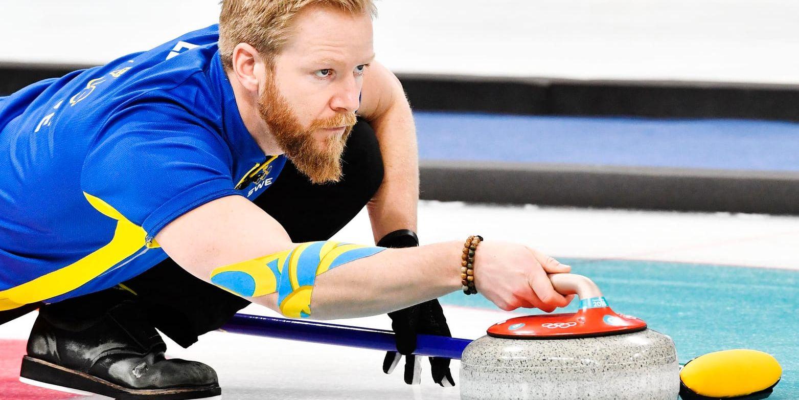 Lag Niklas Edin kom tillbaka efter förlusten mot Norge och besegrade enkelt Italien i curling-VM. Arkivbild.