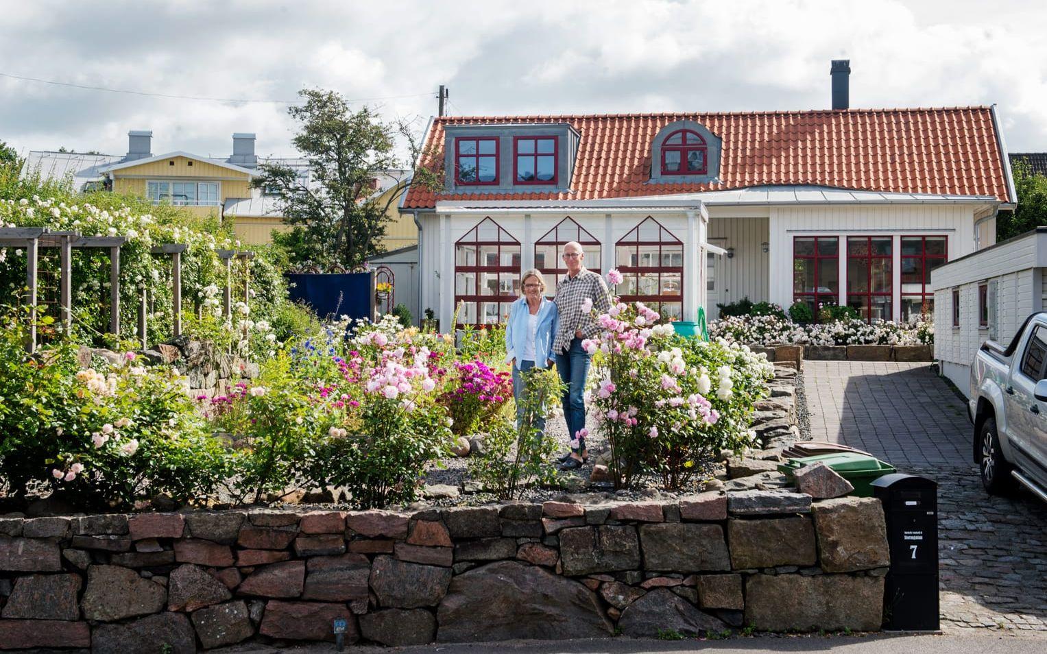 De tilltalades framför allt av trädgårdens form – långsmal. BILD: Edith Camilla Svensson