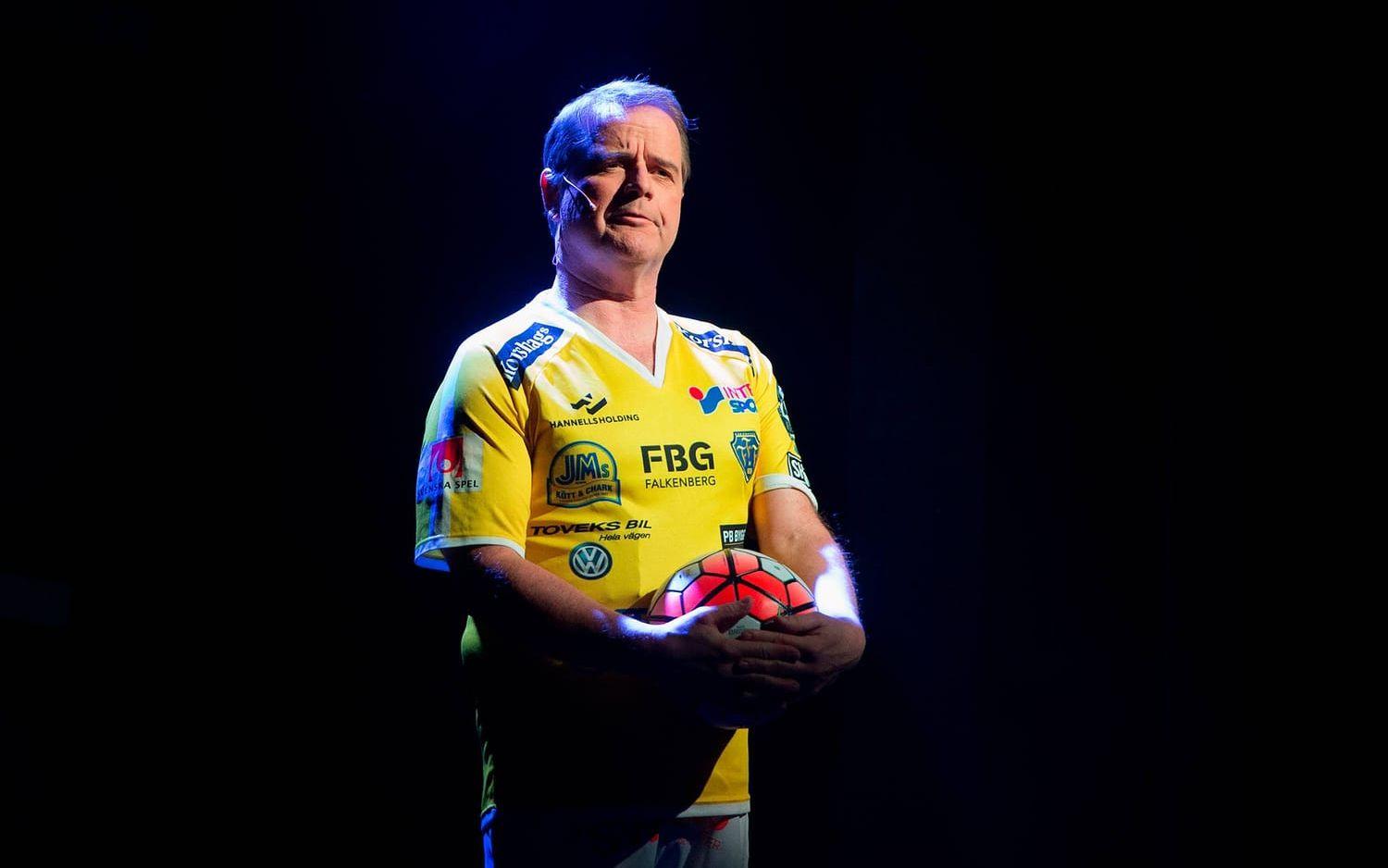 Bengt Ivarsson som FFF-spelaren Stefan Rodevåg.  Bild: Ola Folkesson