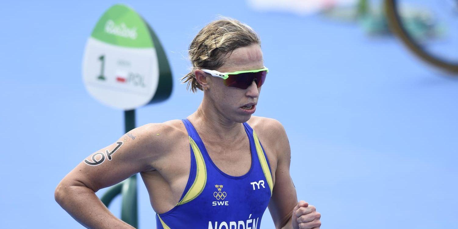 Lisa Nordén under OS i Rio 2016. Arkivbild.