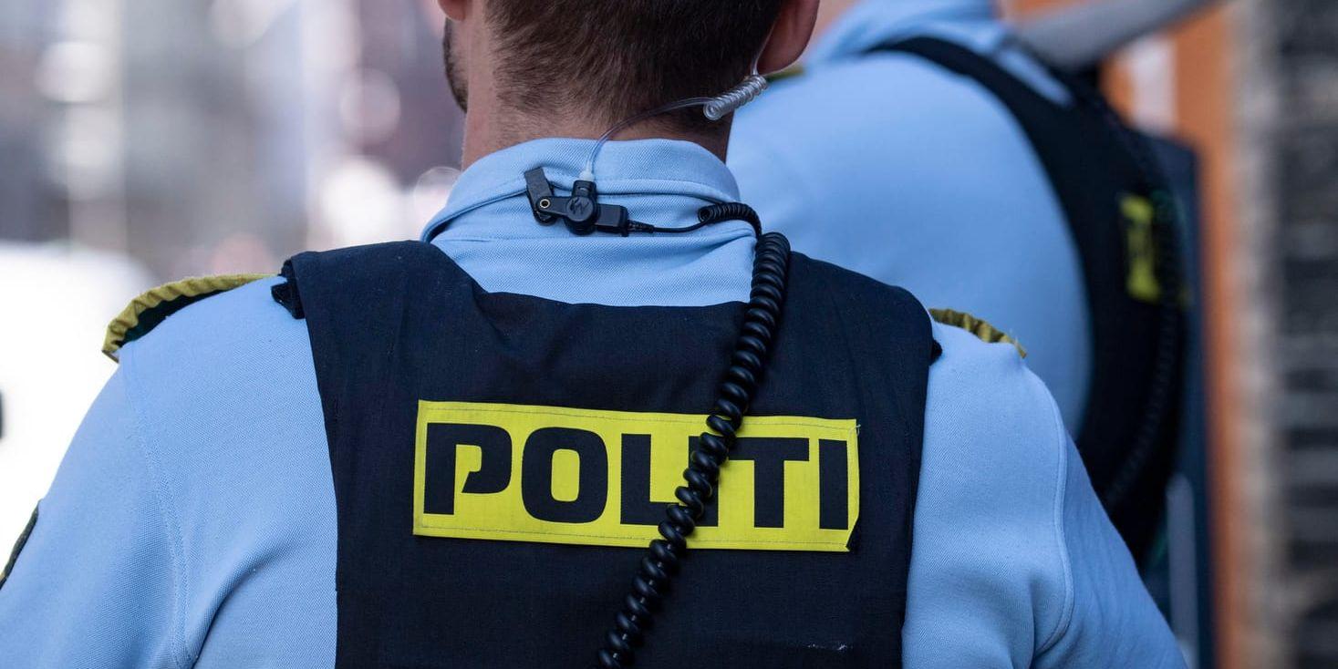 Två tonårsflickor i Köpenhamn är misstänkta för att ha attackerat polisen med slag och pepparsprej. Arkivbild.