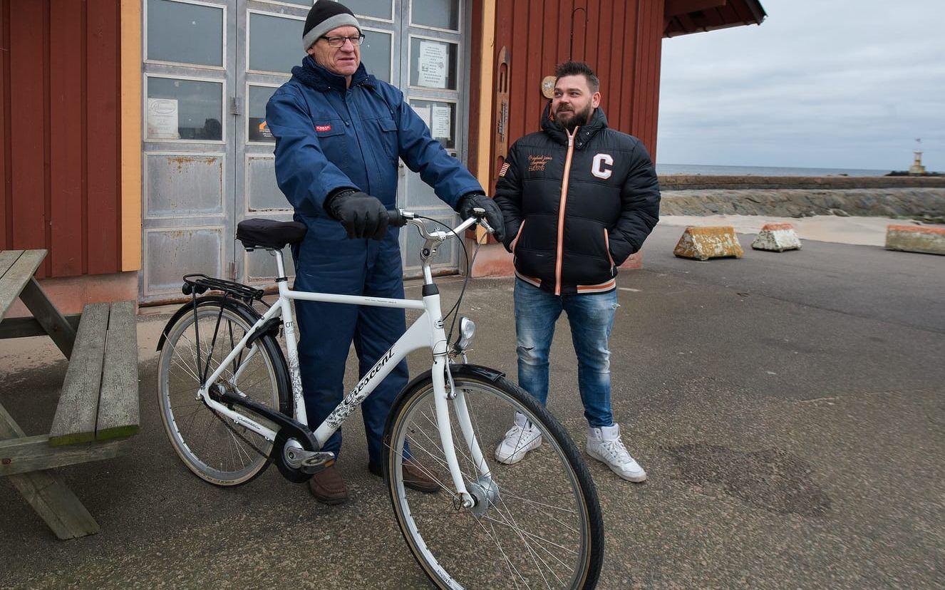 Stellan Larsson och Martin Dahlqvist är fiskare som bor i Glommen men går ut med båtar från Göteborg och Danmark.