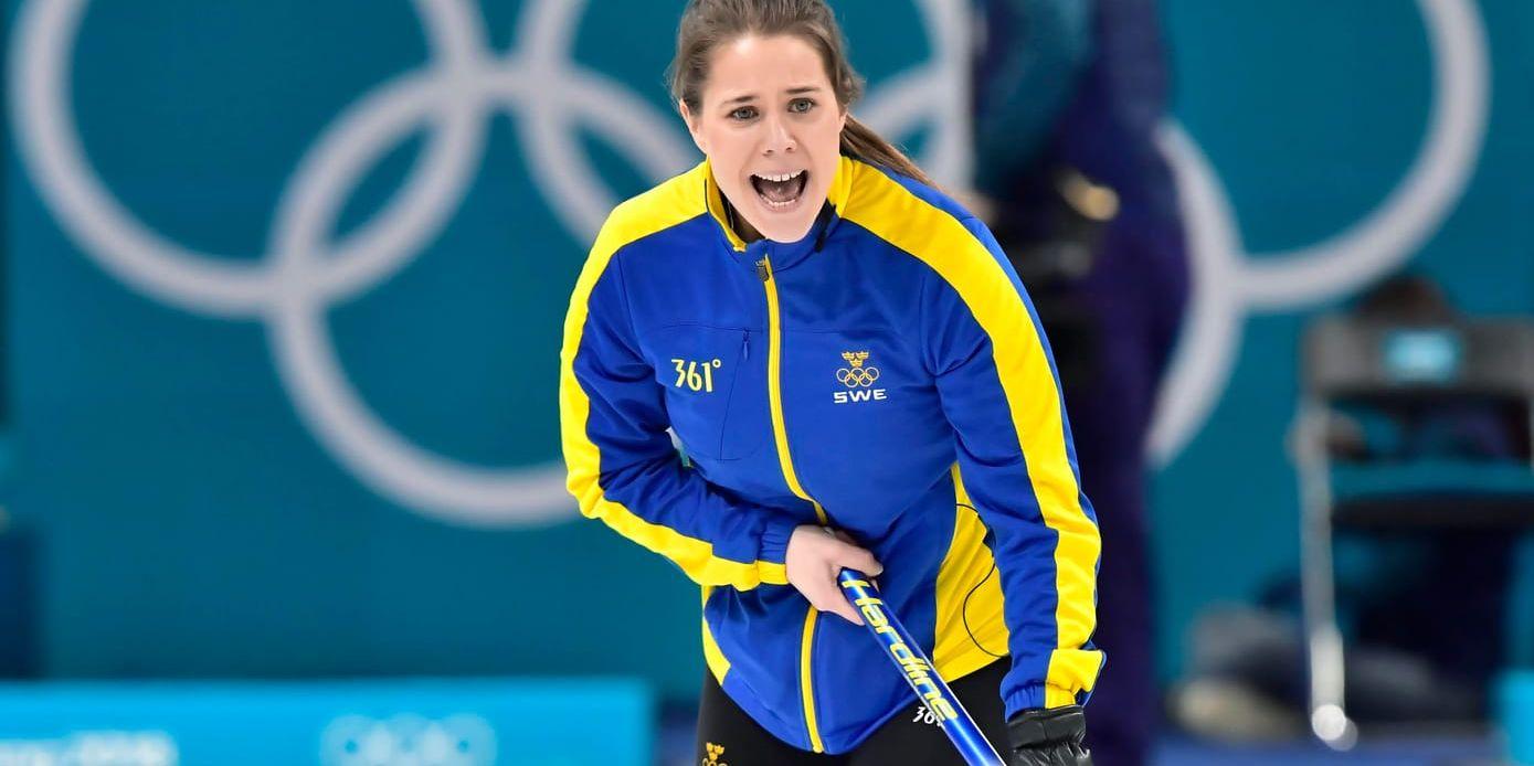 Anna Hasselborg och hennes lag säkrade en semifinalplats.