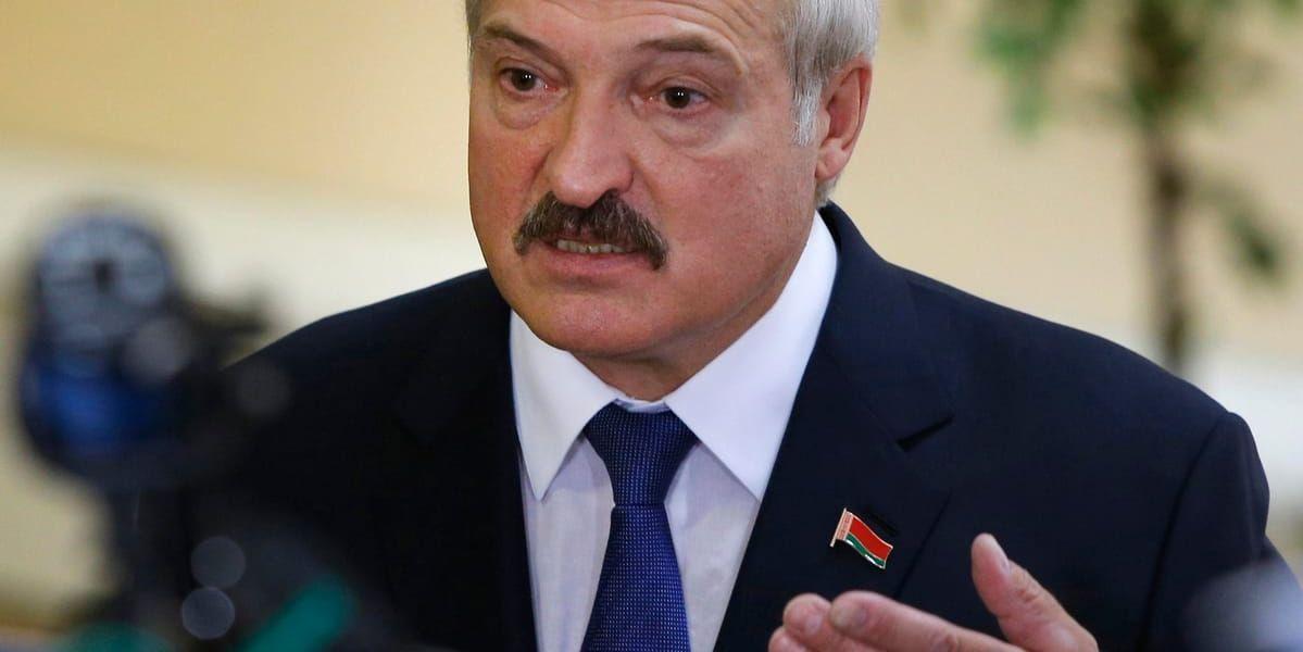 Vitrysslands president Alexandr Lukasjenko. Arkivbild.