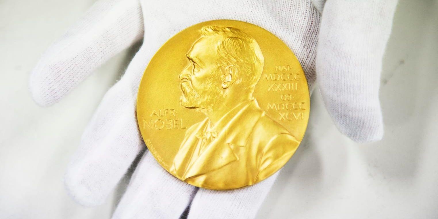 Förutom medalj får Nobelpristagarna en del reda pengar – i år nio miljoner kronor. Arkivbild.