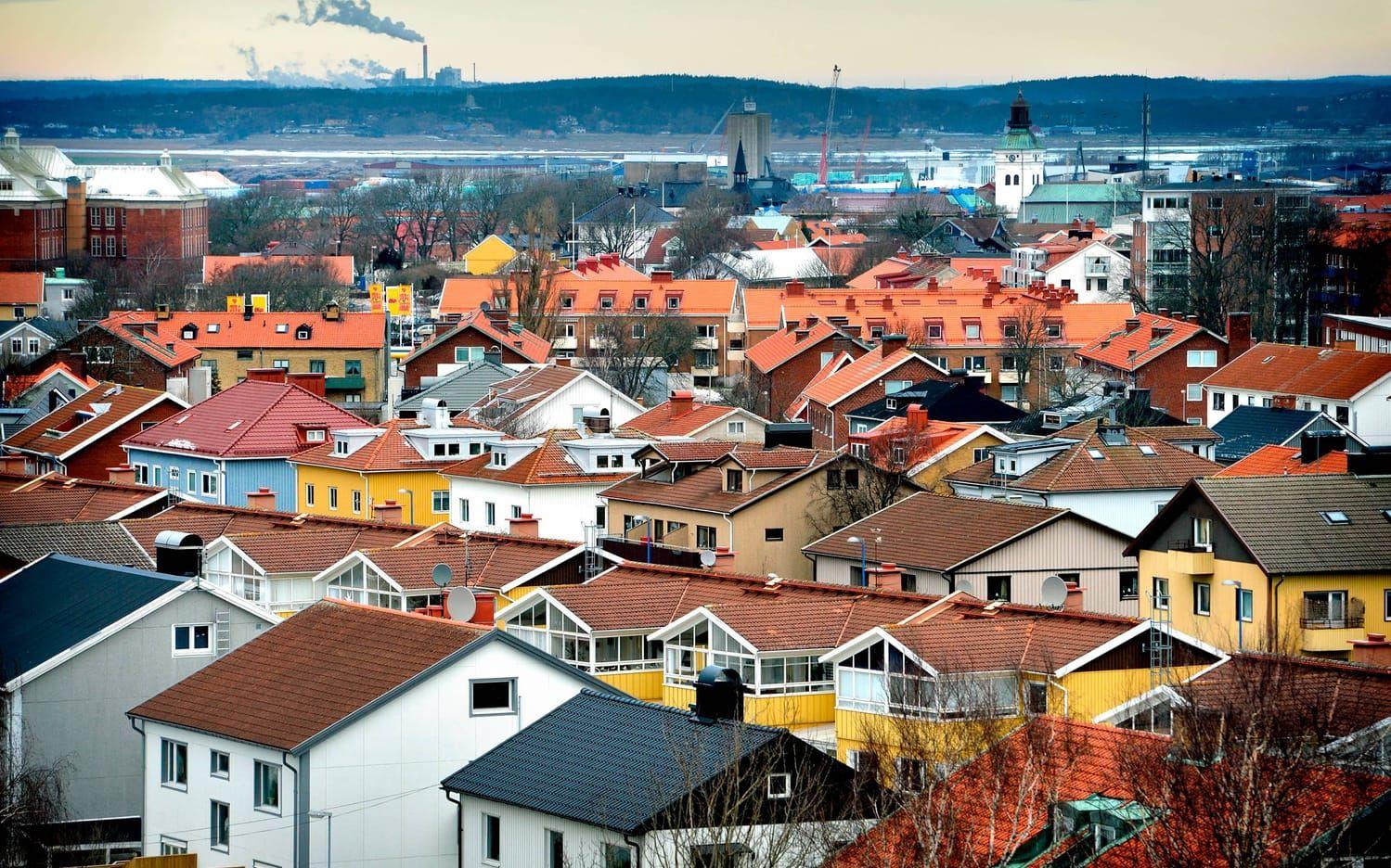 Tät stad. Förtätningsstrategin summerar sina förslag till 5200 till 5700 nya bostäder. Antalet varierar beroende på hur många bostäder det blir i Västerport. Bild: Annika Karlbom