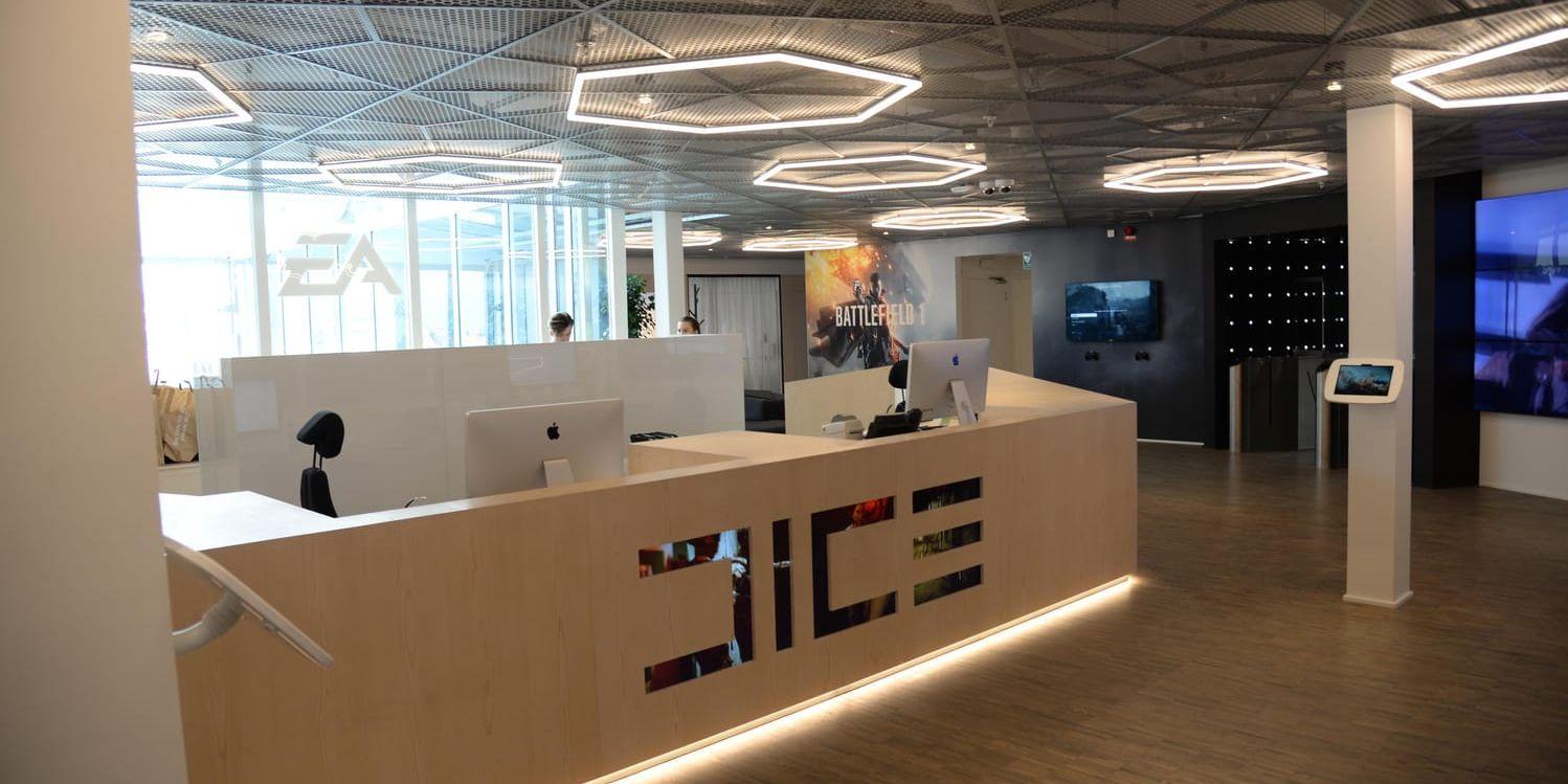 Spelbolaget Dices kontor i centrala Stockholm. Arkivbild.
