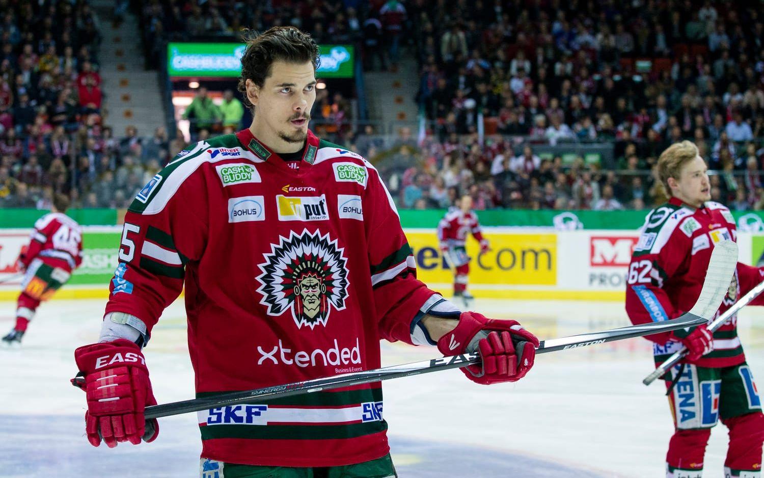 Nu: Finska KHL-klubben Jokerit högg på Lauridsen som gjorde en bra säsong i Finland där det blev slutspel för Jokerit som dock åkte ut direkt. Bild: Bildbyrån
