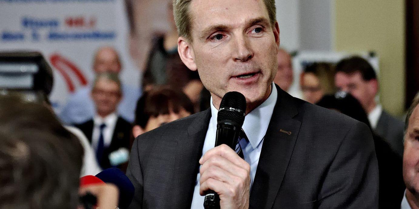 Kristian Thulesen Dahl, ledare för Dansk Folkeparti, stöttar Sverigedemokraterna inför valet. Arkivbild.