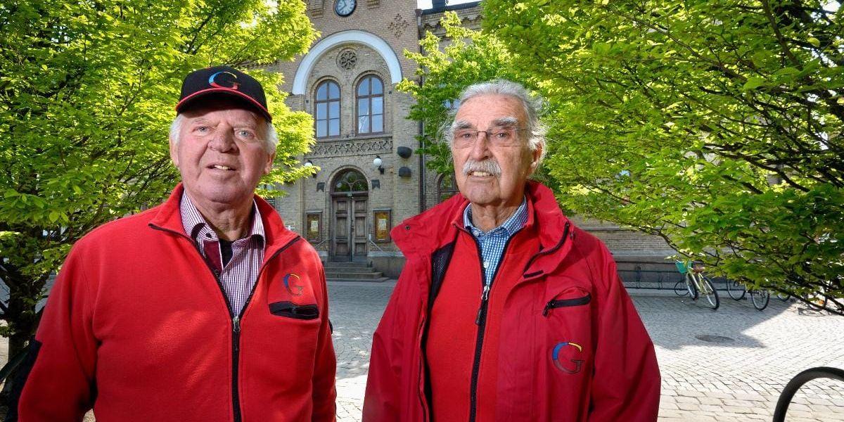 Ger upp. Roy Magnusson (till vänster) och Kent Astorsson har valt att upplösa föreningen Rådhusets vänner, som hade närmare 400 medlemmar och ville skapa en central mötesplats för seniorer.