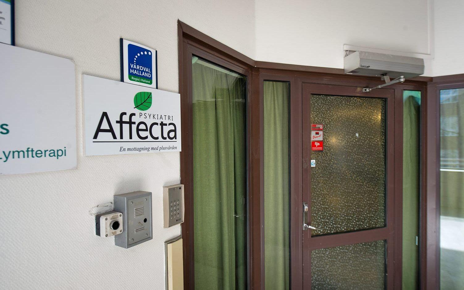 Affecta öppnade sin mottagning i Falkenberg våren 2016. Nu har den lagts ner.