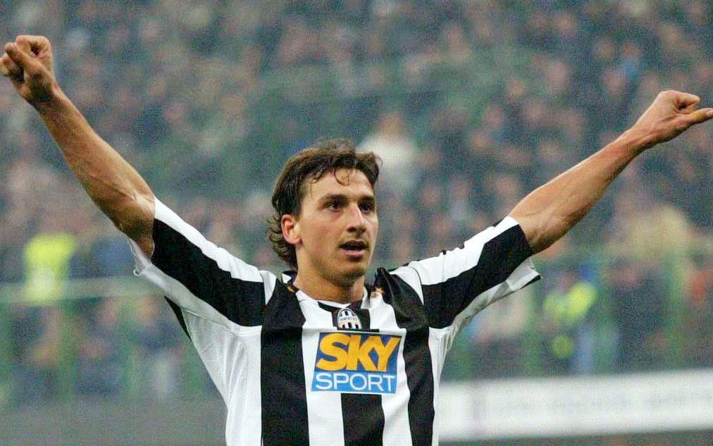 Zlatan tillhörde Juventus åren 2004-2006. Foto: Bildbyrån
