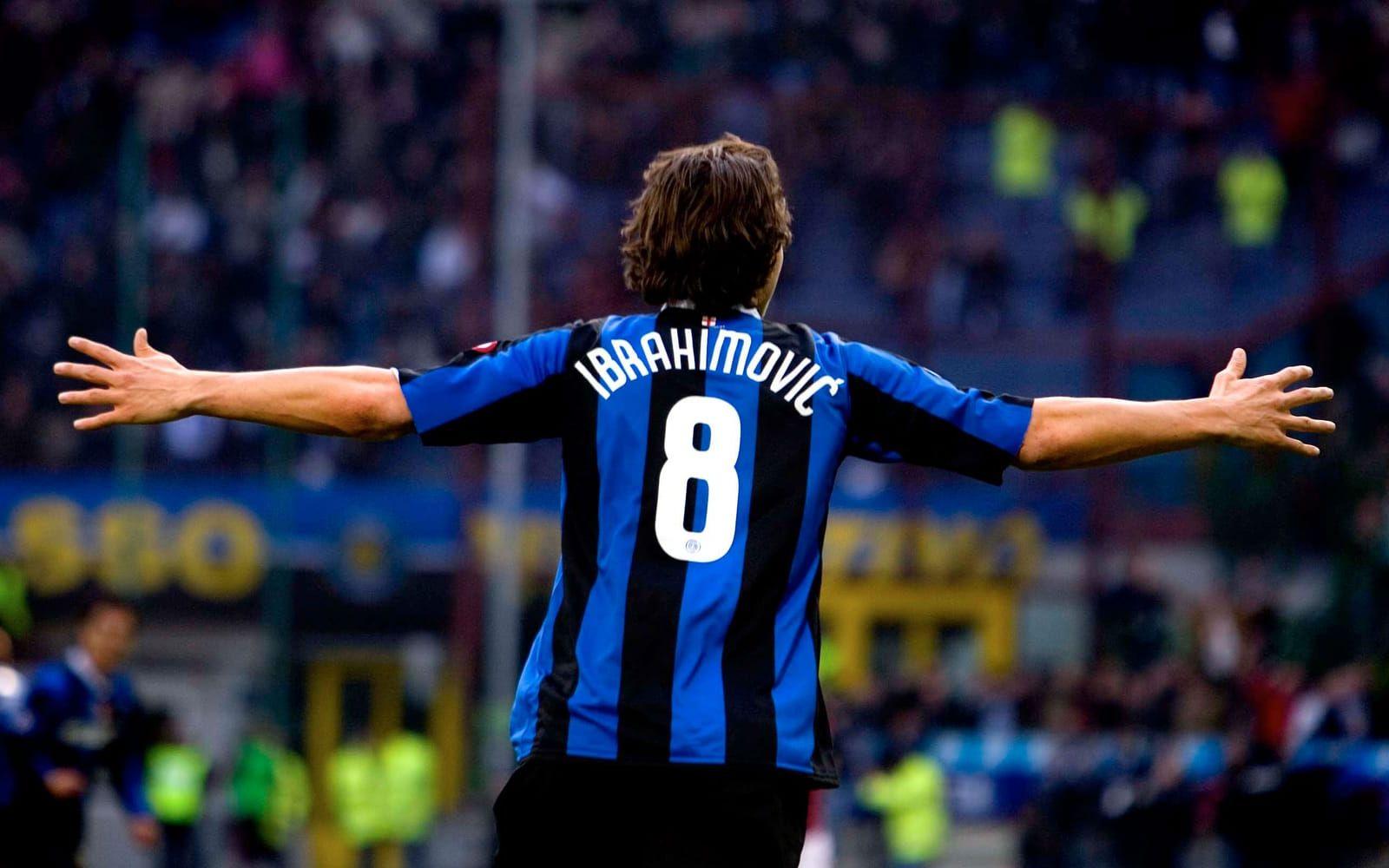 Under tiden i Inter utsågs han till årets fotbollsspelare, och årets utländska fotbollsspelare, i Itailien. Foto: Bildbyrån