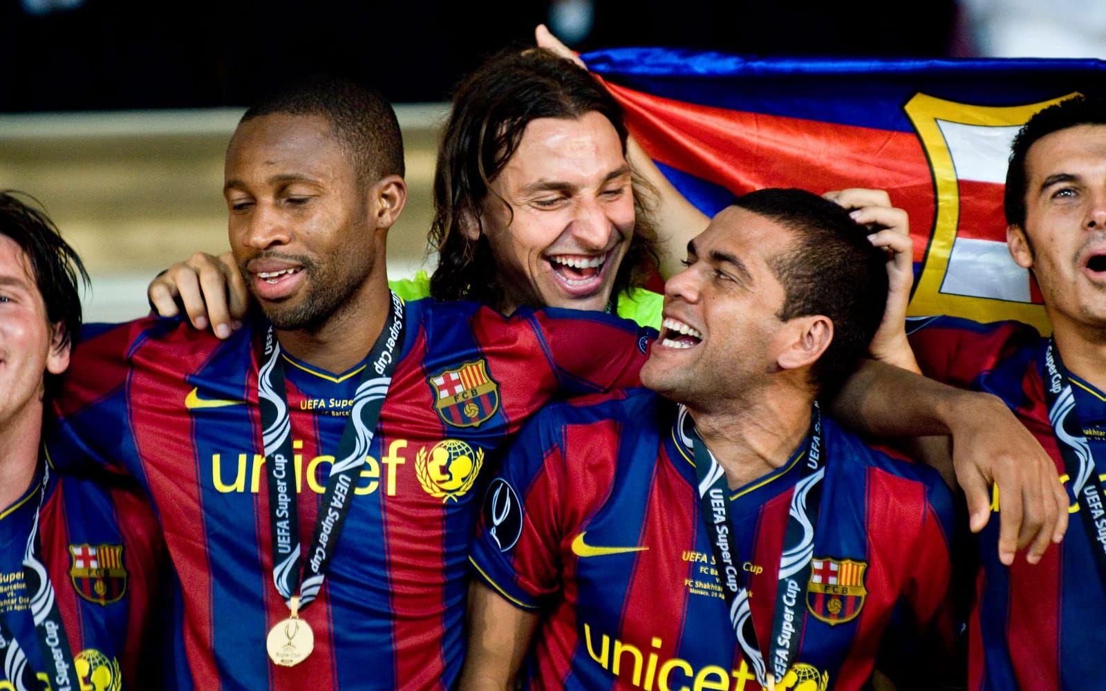 Barcelona hade ett fantastiskt lag säsongen 2009-2010 och vann La Liga. Foto: Bildbyrån