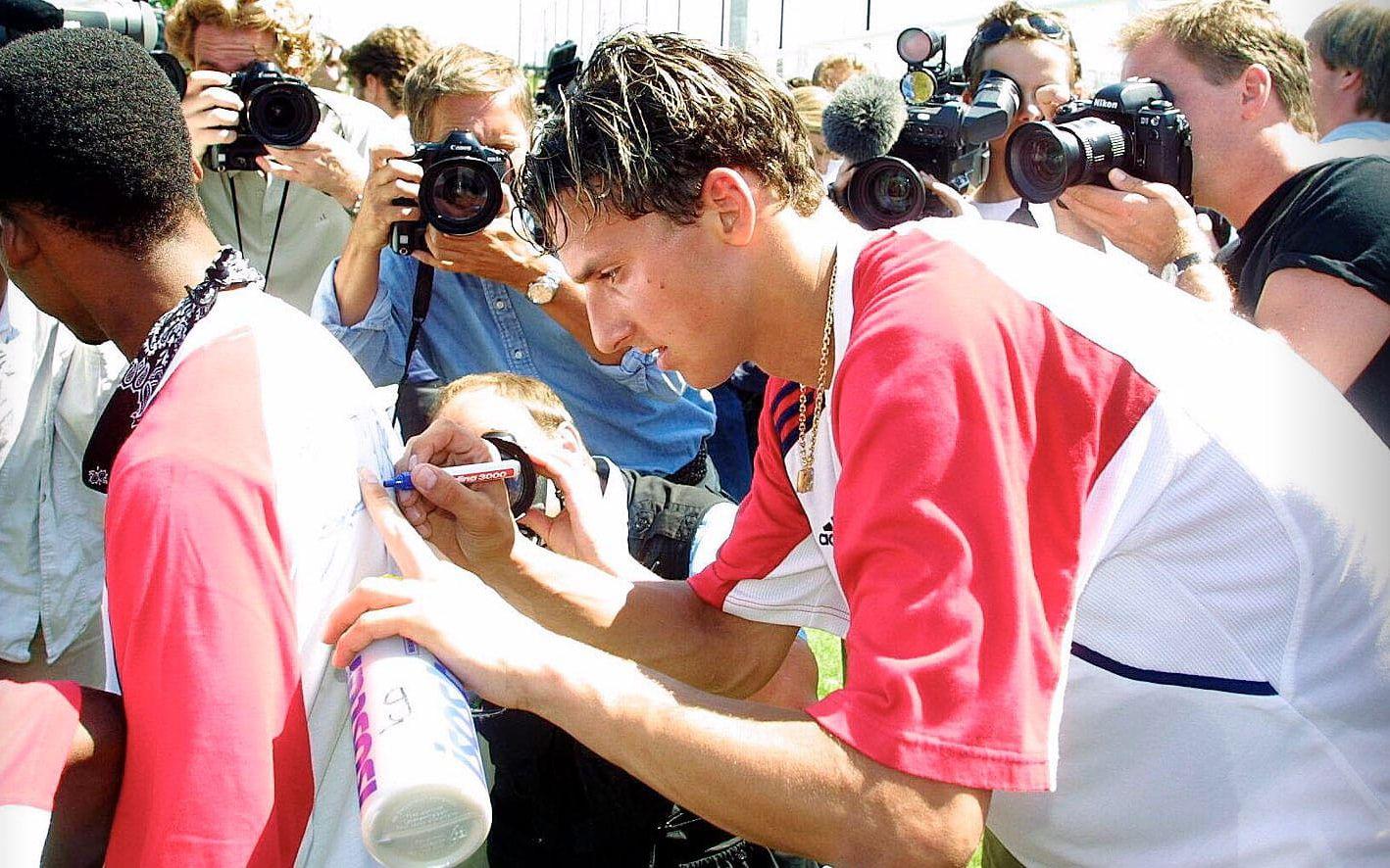 Nederländska storklubben Ajax köpte honom 2001. Foto: Bildbyrån