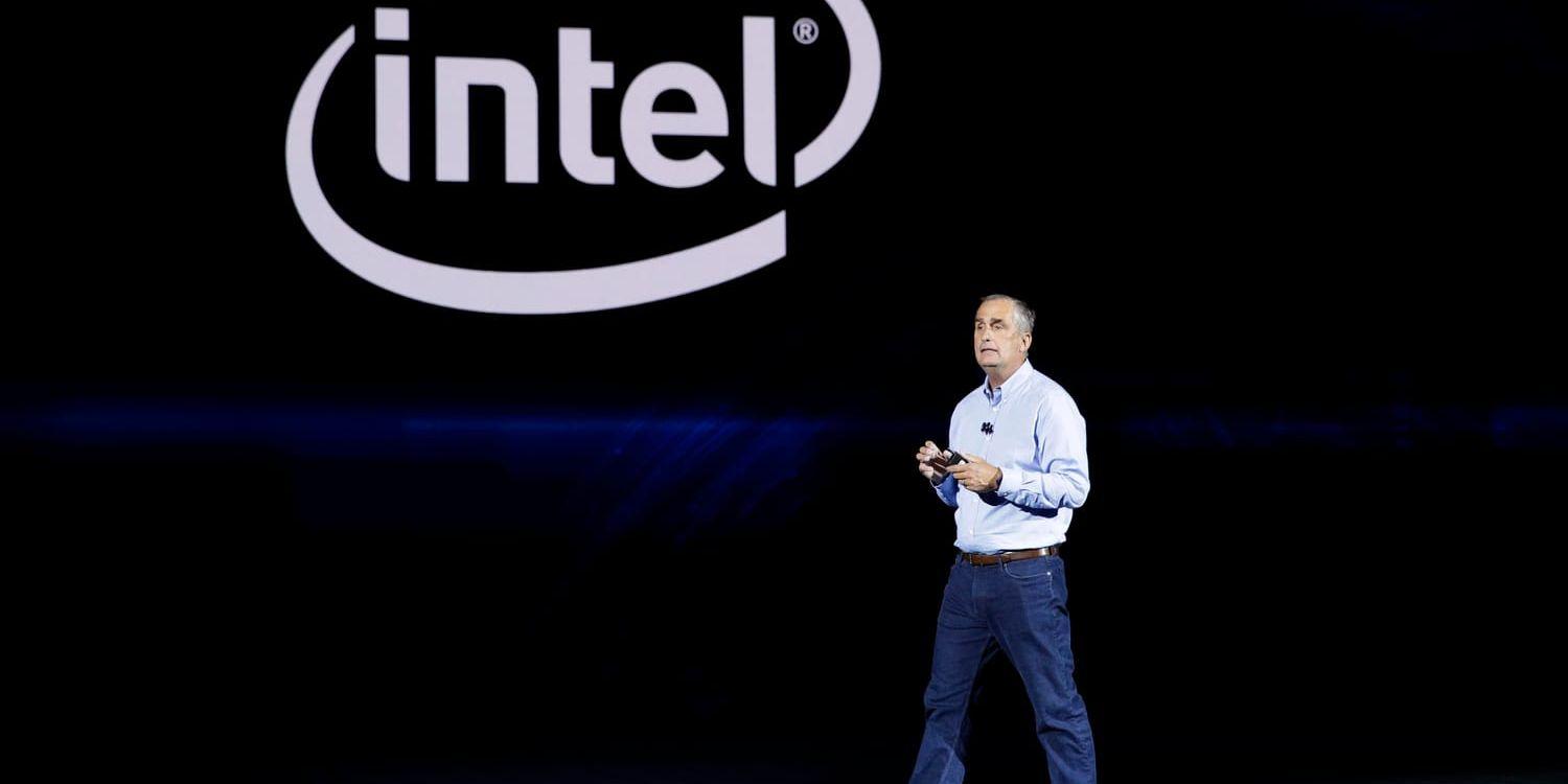 Intels vd Brian Krzanich tvingas bort efter att ha haft ett förhållande på jobbet. Arkivbild.