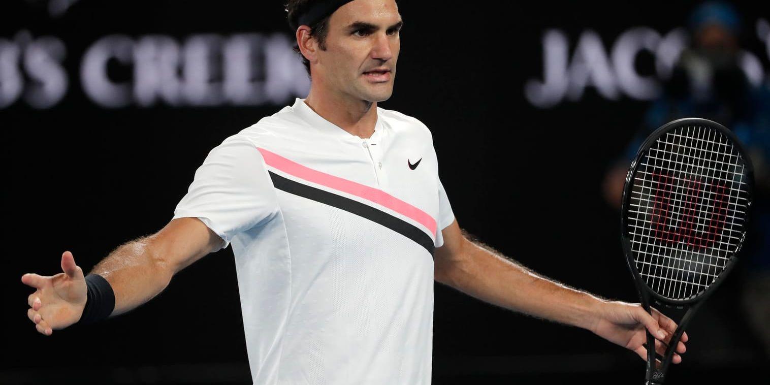 I semifinal igen. Roger Federer.