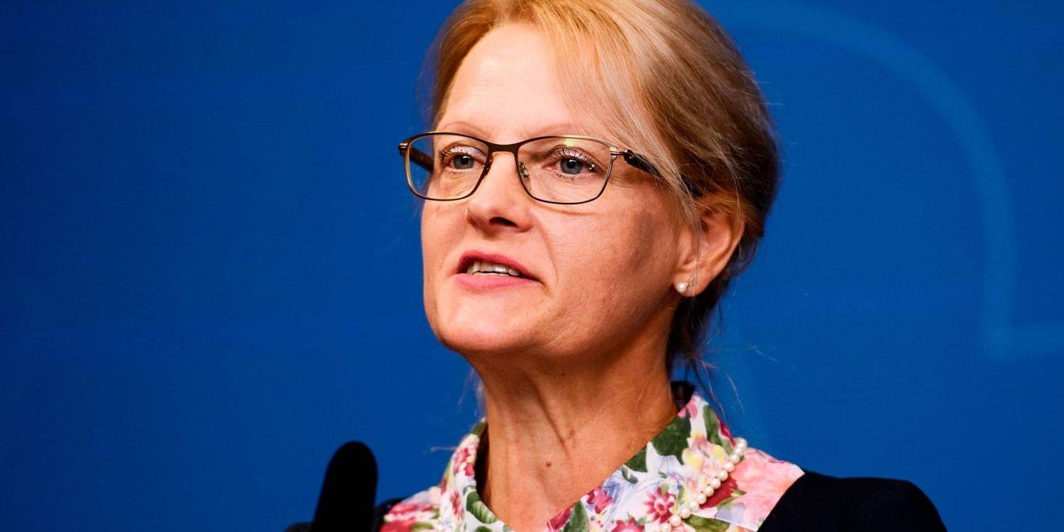 Heléne Fritzon, ny migrationsminister. Arkivbild.
