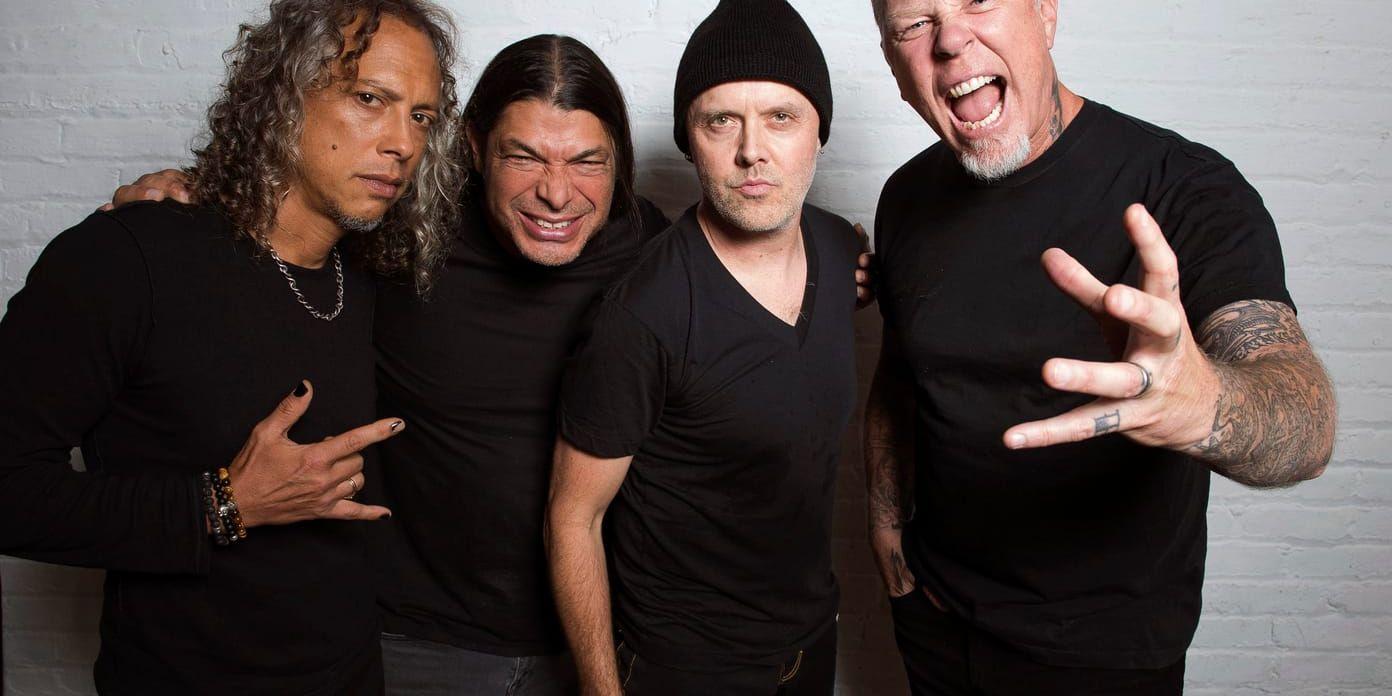 Metallica år 2016. Arkivbild.