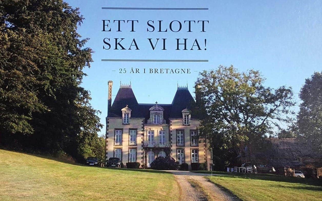 Tillbakablickar. Roland Nilsson har gjort en bok om sitt och familjens slott i Bretagne.