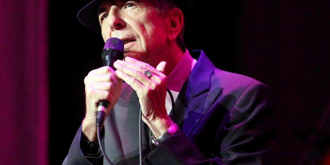 Leonard Cohen i Atlanta 2013. Arkivbild.