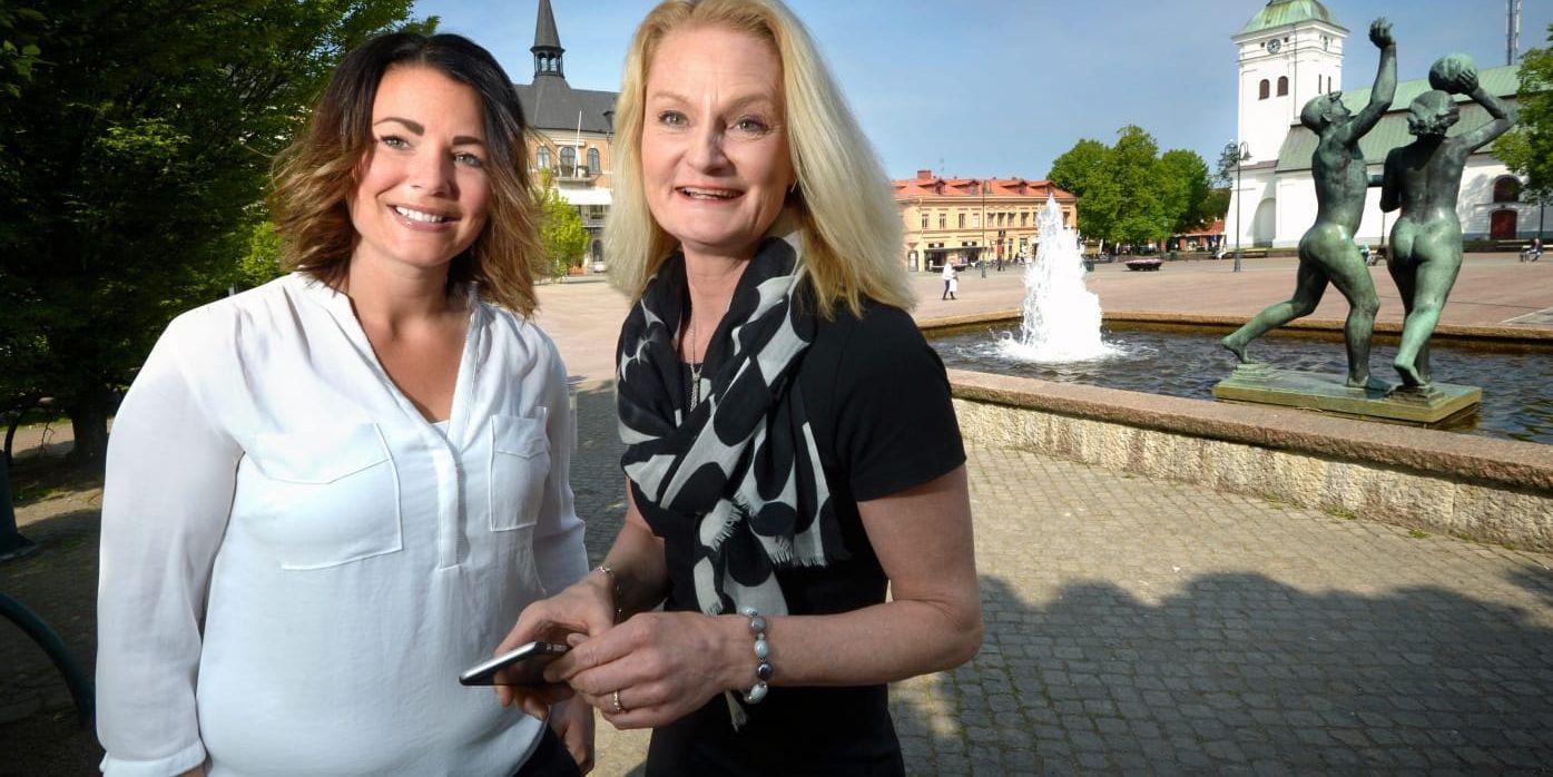HN:s försäljningschef Lindie Eliasson Lotzner och redaktionschef Cecilia Frisk ser fram mot den nya sajten.