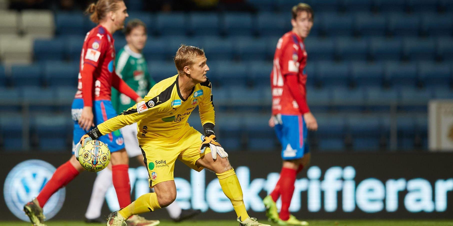 Helsingborgs målvakt Pär Hansson missar resten av säsongen. Arkivbild.