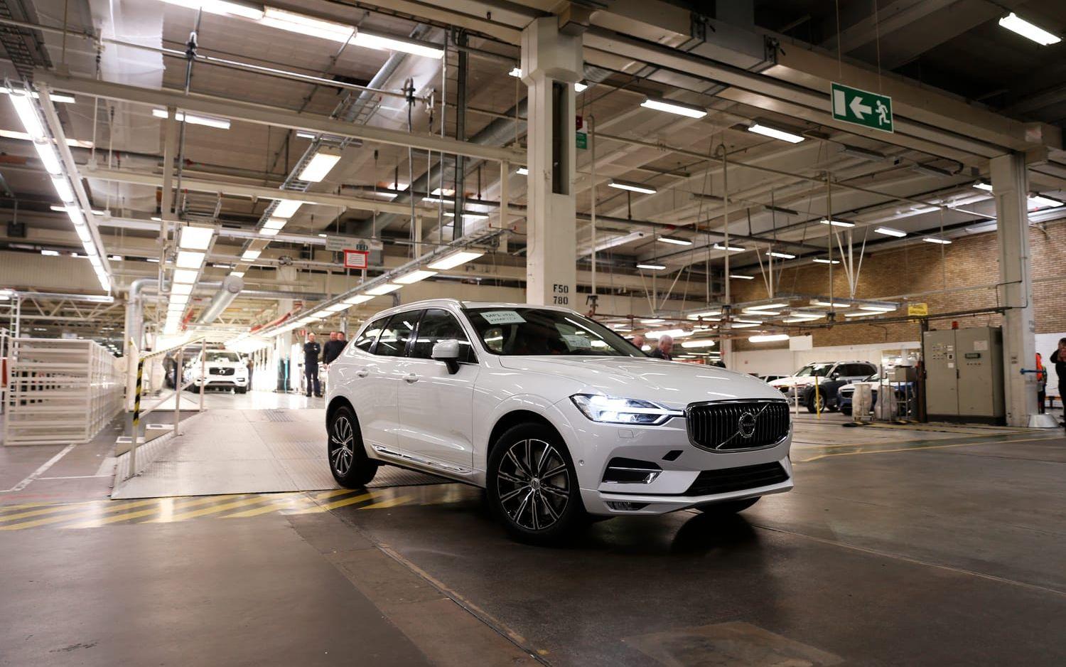 Modellen XC60 har hittills svarat för cirka 30 procent av Volvos globala försäljning.