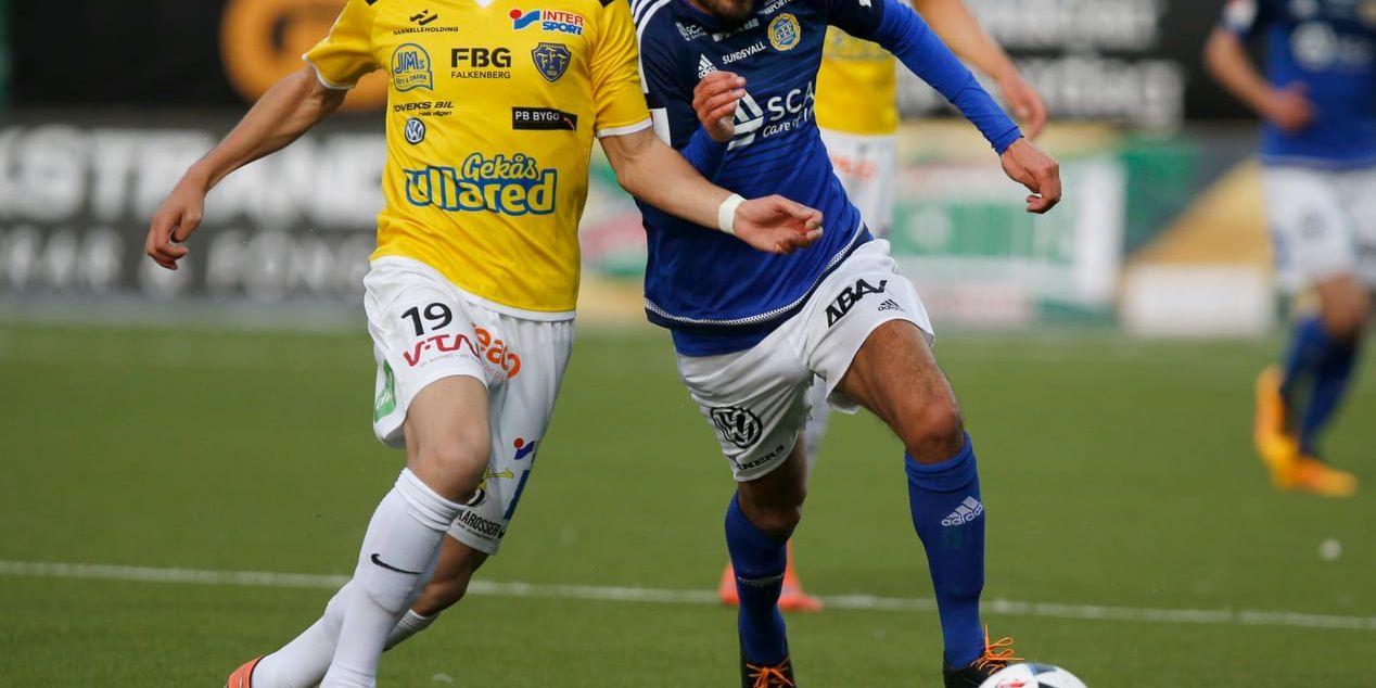 Amin Nazari i FFF-tröjan under allsvenska säsongen 2016.
