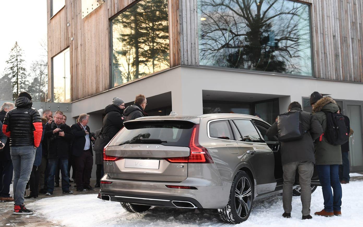 Volvo Cars presenterar sin nya kombi V60.