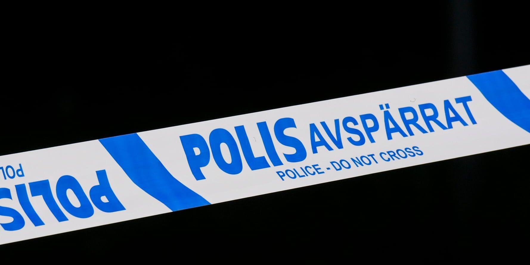 En person har skottskadats i Jakobsberg norr om Stockholm. Arkivbild.