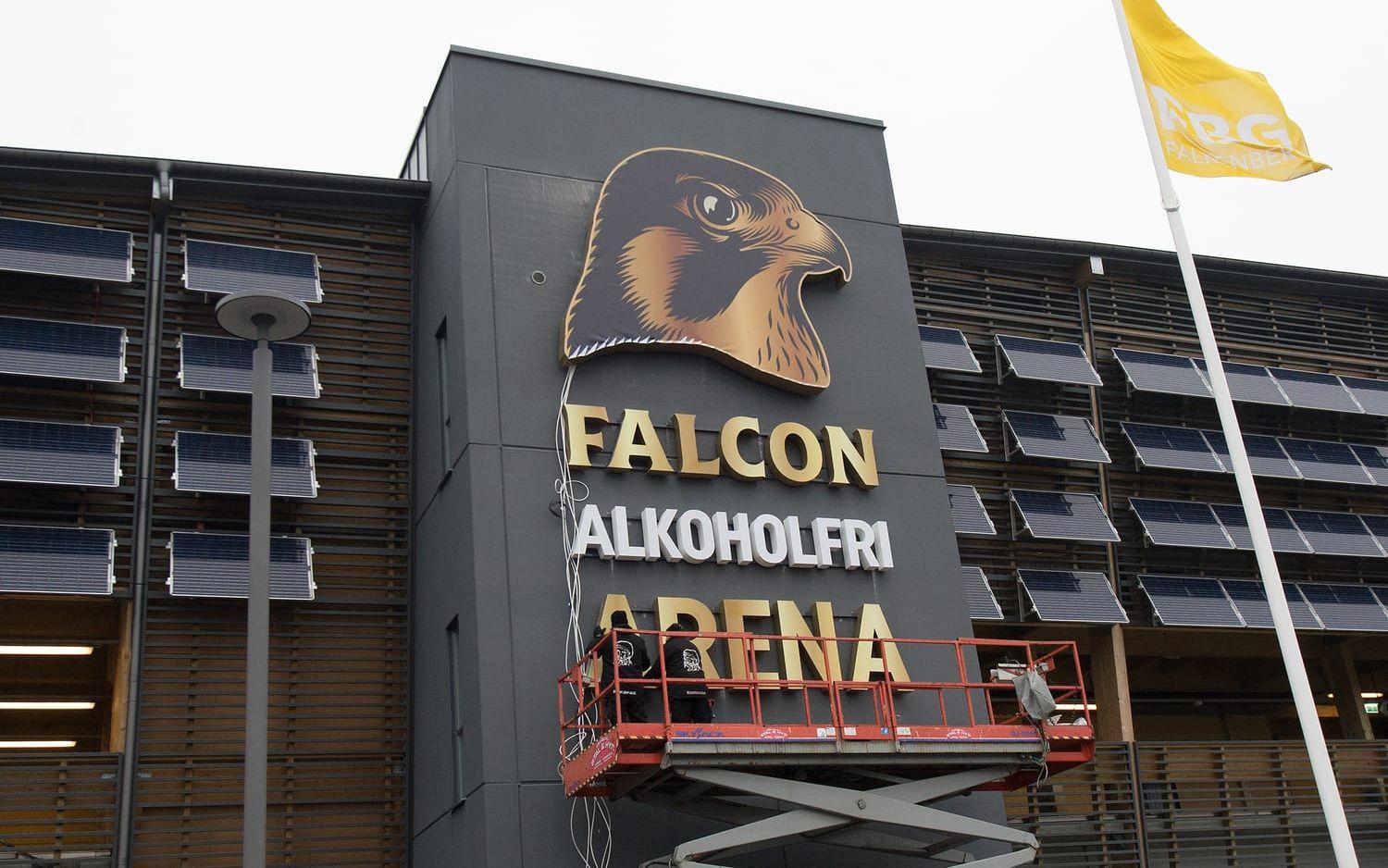 Redo. Falcon Alkoholfri Arena kommer invigas den 2 april när FFF premiärspelar mot Öster i Superettan. Bilder: Ola Folkesson