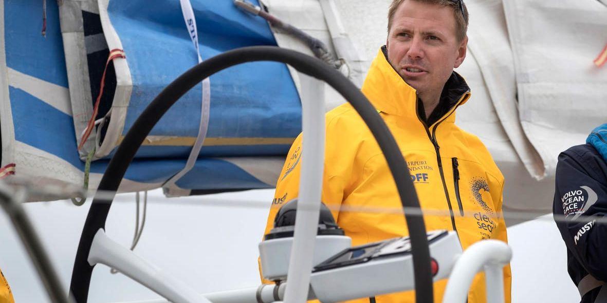 Martin Strömberg är den ende svenske seglaren i pågående Volvo Ocean Race.