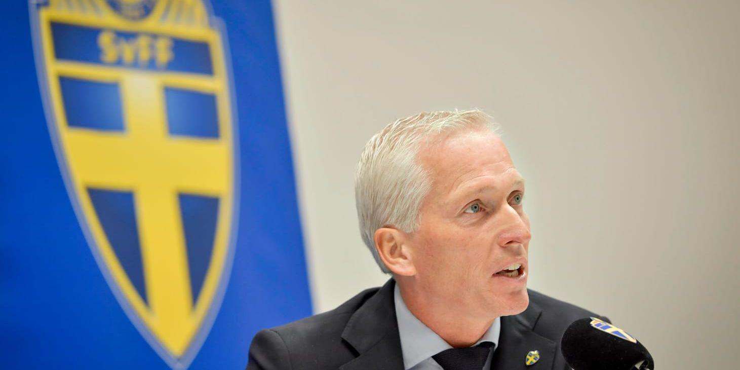 Håkan Sjöstrand, generalsekreterare i Svenska fotbollförbundet. Arkivbild.