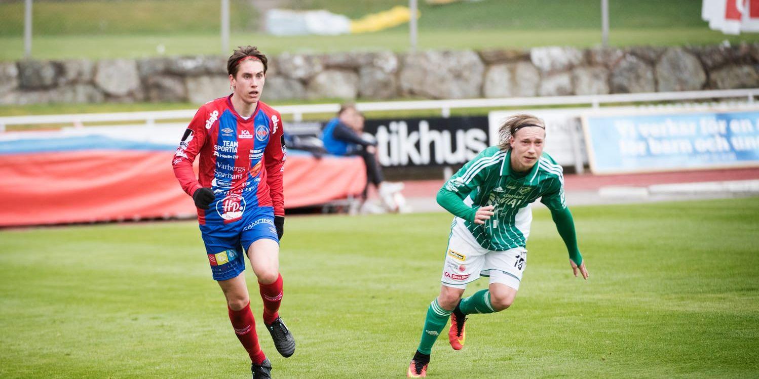 Framspelare. Simon Andersson spelade fram till Markus Thorbjörnssons 1-0-mål.