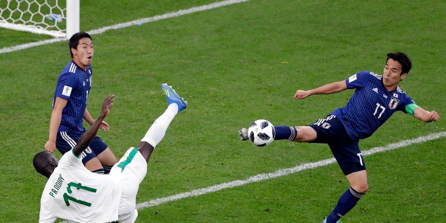 Matchen mellan Senegal och Japan slutade oavgjort, 2–2.