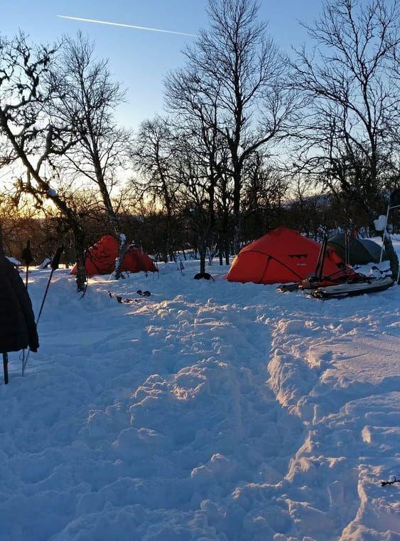 I mars tältade Ingela på Ramundberget i Härjedalen i 25 minusgrader.