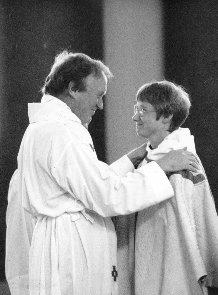 1992 blev Susanne Rappmann den första kvinnliga präst att vigas i Göteborgs domkyrka. Bild: Roger Granat