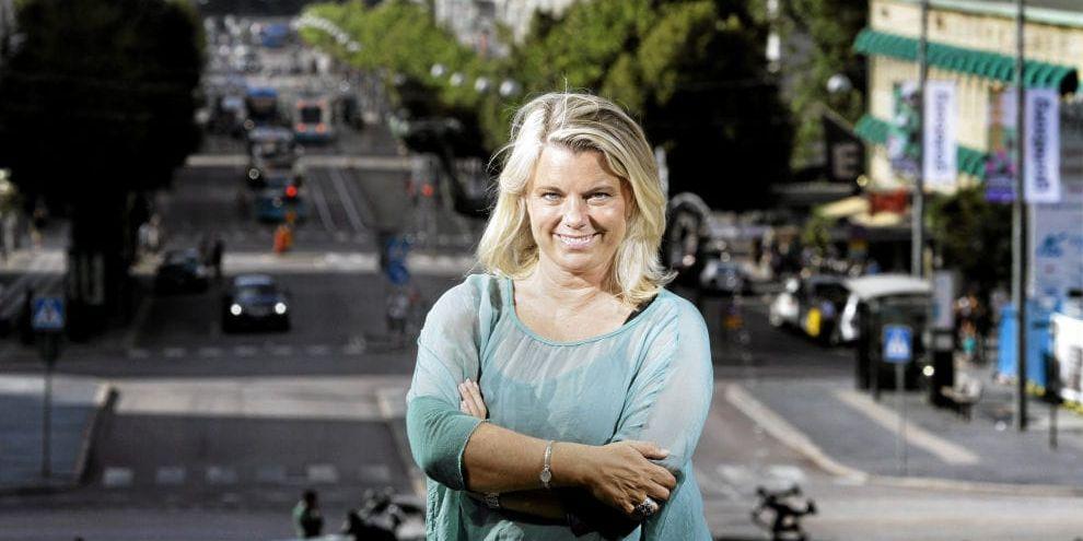 Fyller 50. Carin Hjulström i hemstaden Göteborg där hon har bott större delen av sitt liv.