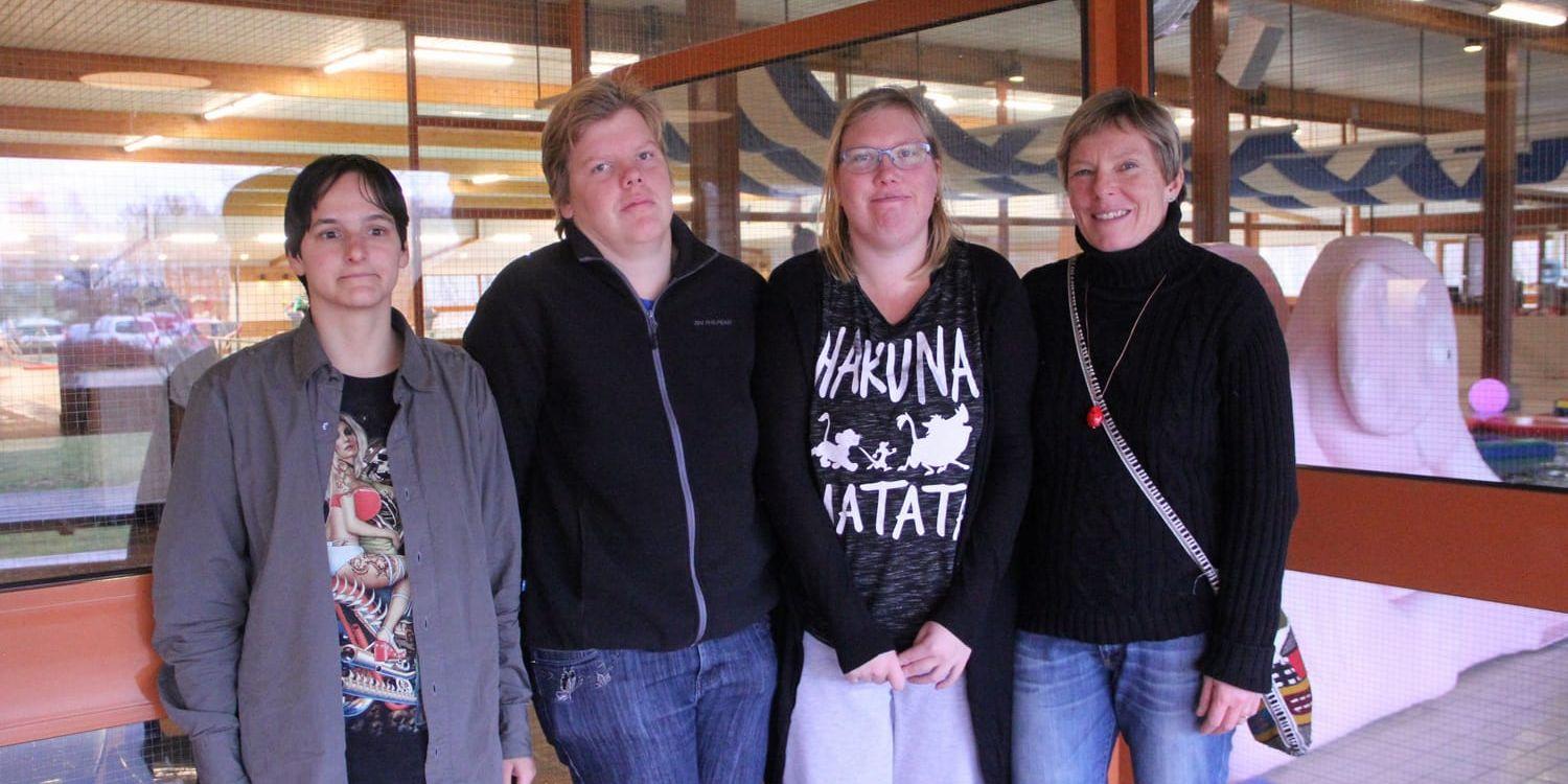 Edit Sjöstrand, Ros-Marie Robertsson, Stina Gustafsson och Mariann Gustafsson.