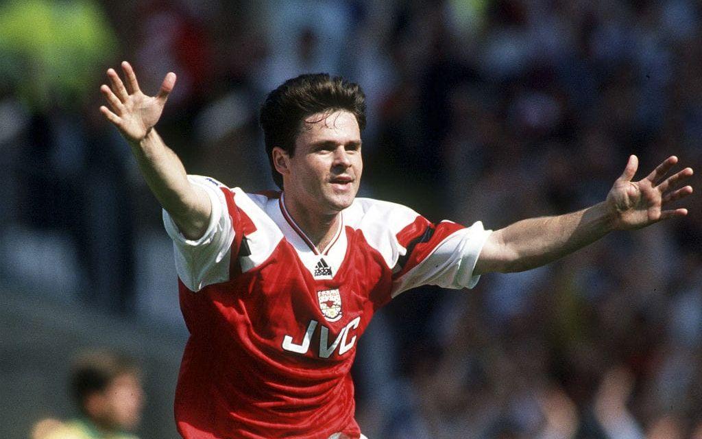 Anders Limpar gjorde 99 matcher för Arsenal och Everton under åren 1992-1997. Bild: Bildbyrån