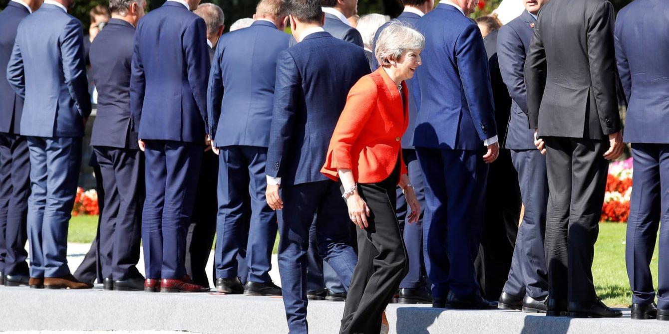 Storbritanniens premiärminister Theresa May och EU-ländernas övriga ledare är inte överens om var man står i frågan om brexit.