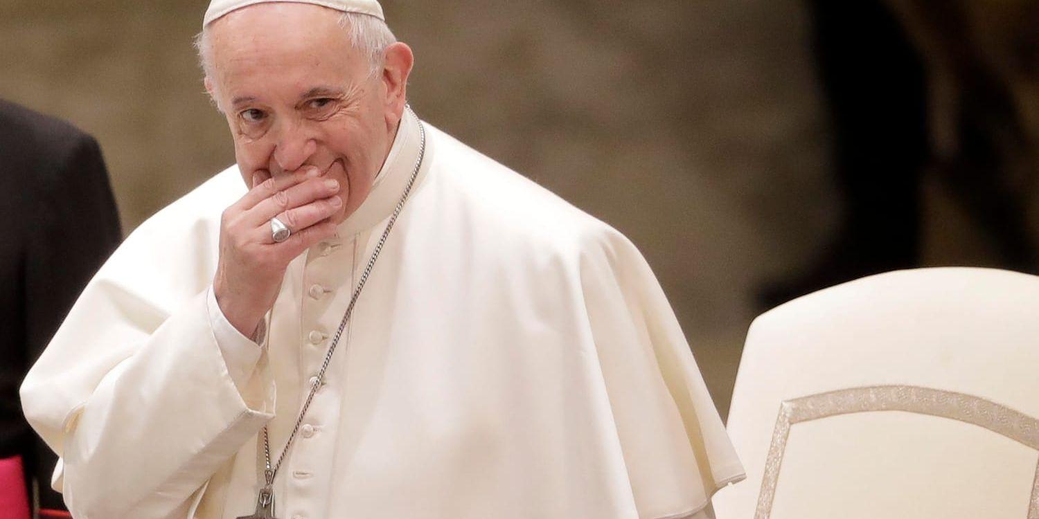 Påve Franciskus har kallat till stormöte om sexuella övergrepp i kyrkan. Arkivbild.