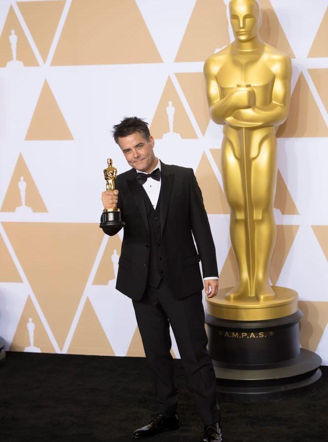 Sebastian Lelio vann en Oscar för bästa icke engelskspråkiga film med Fantastic Woman, på Oscarsgalan i Los Angeles.