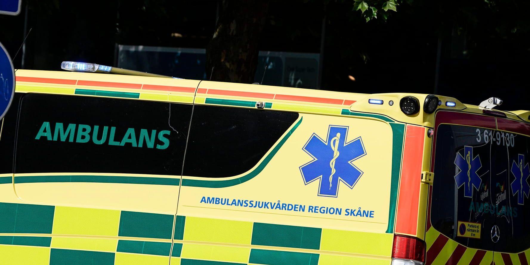 En kvinna i 80-årsåldern blev påbackad av lastbil vid ett vägarbete i Jönköping på tisdagsförmiddagen. Hon avled senare under eftermiddagen. Arkivbild.