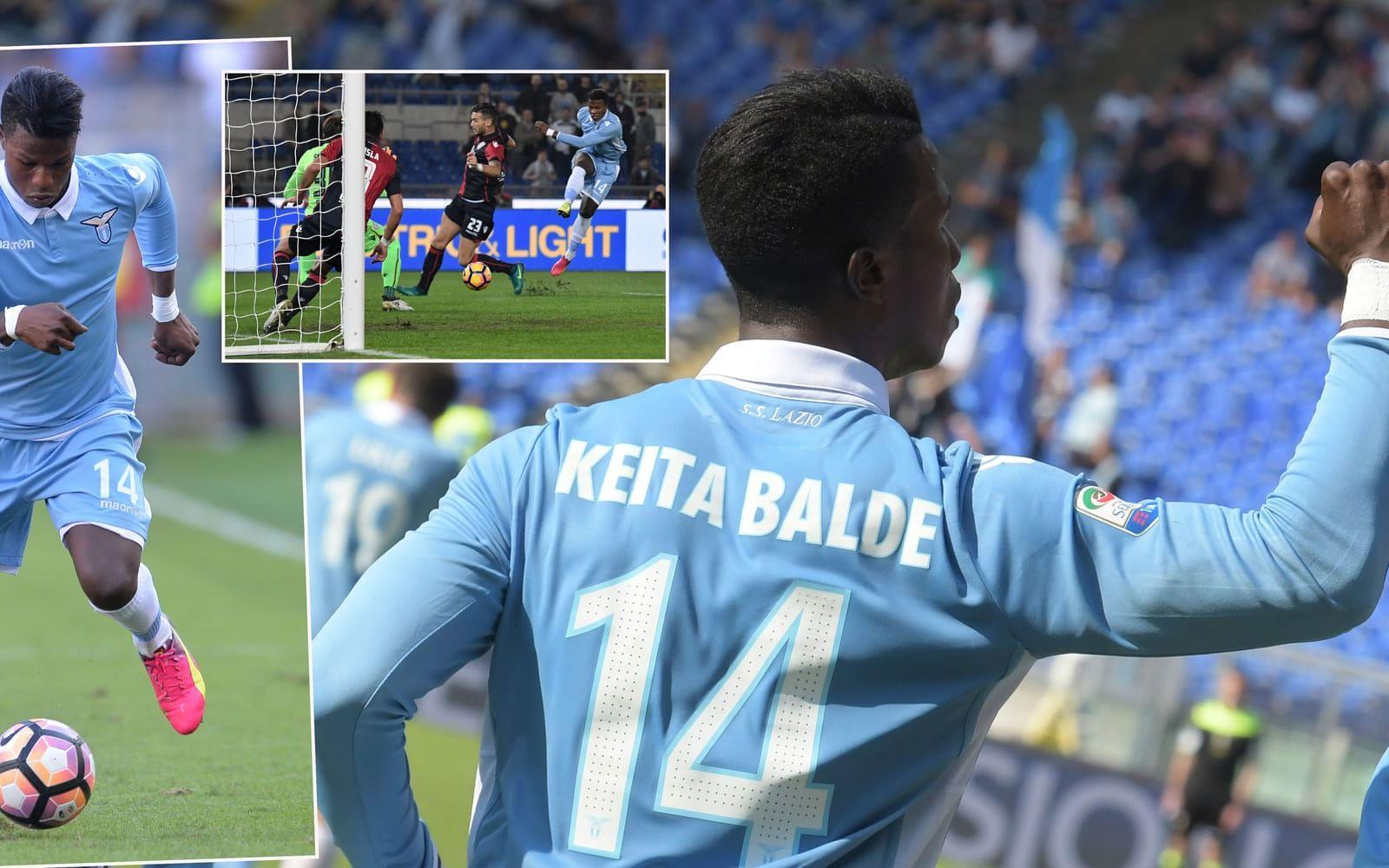 13. Balde Keita, Senegal/Lazio. 21-åringen fostrades i Barcelonas berömda akademi La Masia. Nu gör han succé i Serie A. Ruskigt snabb, och därmed en mardröm för många försvarare. Foto: Bildbyrån