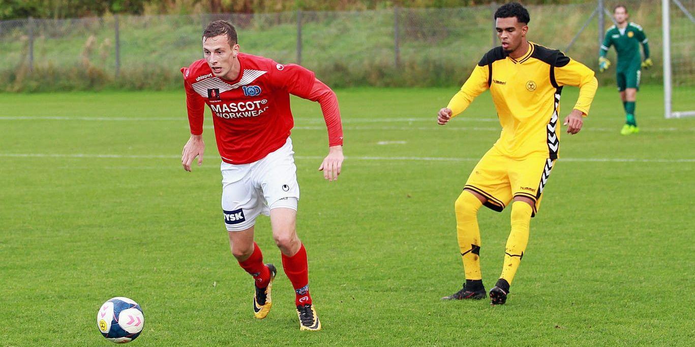 Gustaf Nilsson spelade från start mot Bröndby, men Silkeborg föll